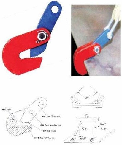 L型鋼板起重鉗、H型鋼吊鉗(PT0905)